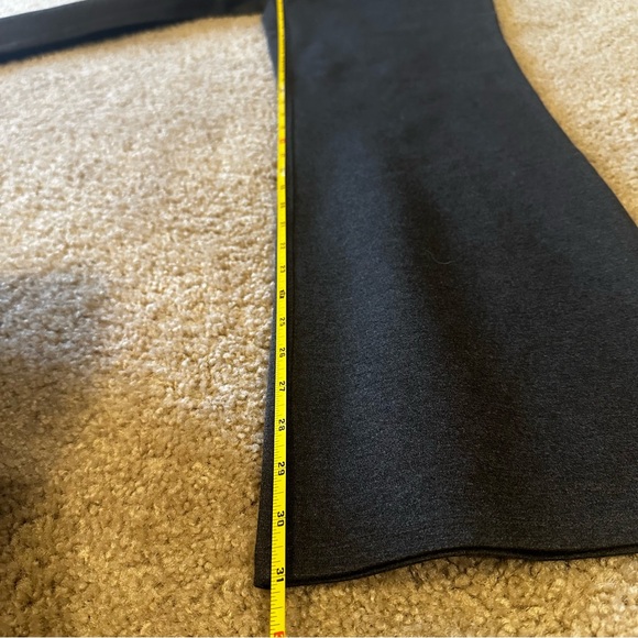 Quince Women’s Ultra-Stretch Ponte Bootcut Pants - Charcoal Gray - Size Large - Picture 6 of 10